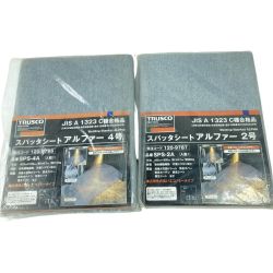 ＊＊ TRUSCO トラスコ スパッタシート SPS-4A/SPS-2A 2枚セット  SPS-4A/SPS-2A グレー Sランク