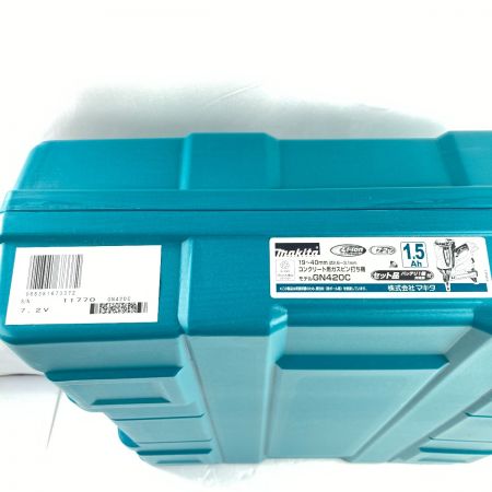  MAKITA マキタ 19~40mm 7.2V 充電式ガスピン打ち (バッテリ1個・充電器・ケース付) GN420C ブルー