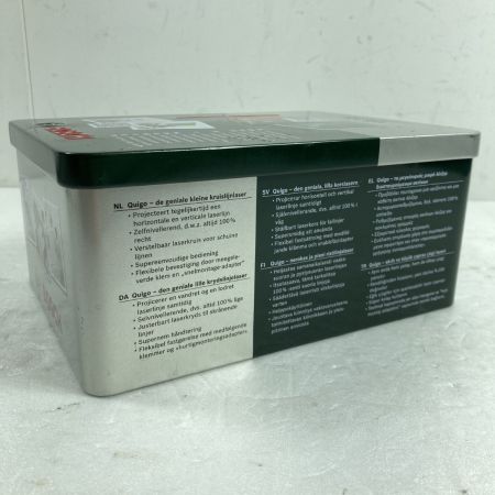  BOSCH ボッシュ レーザー墨出し器 BOSCH Quigo2 グリーン 程度C ケース付 クロスレーザー Quigo2 グリーン