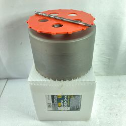 ＊＊ MIYANAGA ポリクリック スーパーメタルコアドリル カッター Φ220×130ｍｍ ケース付 PCSM220C シルバー Cランク