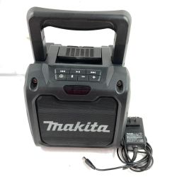 ＊＊ MAKITA マキタ 10.8V~18V 充電式スピーカー ACアダプタ付 ※バッテリ・充電器なし MR200 ブラック Cランク