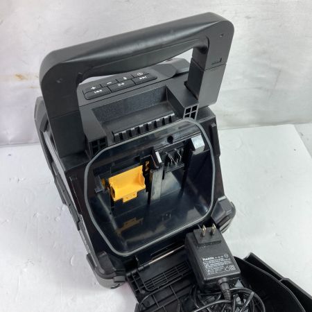  MAKITA マキタ 10.8V~18V 充電式スピーカー ACアダプタ付 ※バッテリ・充電器なし MR200 ブラック