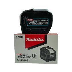 ＊＊ MAKITA マキタ 40Vmax/8.0Ah リチウムイオンバッテリー  PSEマーク有 BL4080F ブラック Sランク