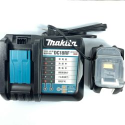 ＊＊ MAKITA マキタ 急速充電器DC18RF & バッテリBL1860Bx1個 セット PSEマークあり BL1860B ブルー Sランク