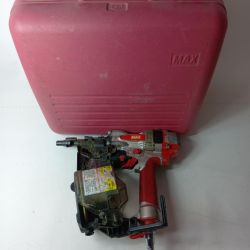 MAX マックス エア釘打ち 高圧 65mm HN-65N1 レッド ケース付 Cランク