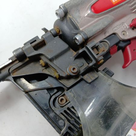 MAX マックス エア釘打ち 高圧 65mm HN-65N1 レッド ケース付