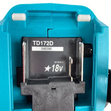  MAKITA マキタ 18V 充電式インパクトドライバ 本体のみ ※バッテリ・充電器なし TD172D ブルー