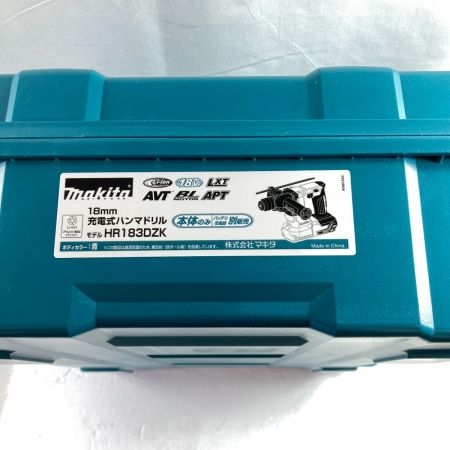  MAKITA マキタ 18V 18mm 充電式ハンマドリル 本体のみ ※バッテリ・充電器なし HR183DZK
