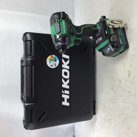  HiKOKI ハイコーキ インパクトドライバ 付属品完備 コードレス式 WH36DC(2XPSZ) グリーン