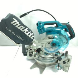 ＊＊ MAKITA マキタ 18V 165mm 充電式卓上スライドマルノコ 本体のみ ※バッテリ・充電器なし LS600D ブルー Cランク