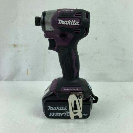  MAKITA マキタ パープル コードレス式 18v インパクトドライバ TD173D パープル
