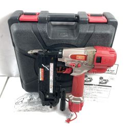 ＊＊ MAX マックス 25~50mm 高圧釘打機 スーパーネイラ ケース付 HA-50F1(D) レッド Cランク