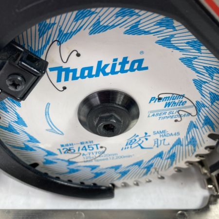  MAKITA マキタ 18V 125mm 充電式丸ノコ (バッテリ2個付属 ・充電器・ケース付） HS474D ブラック