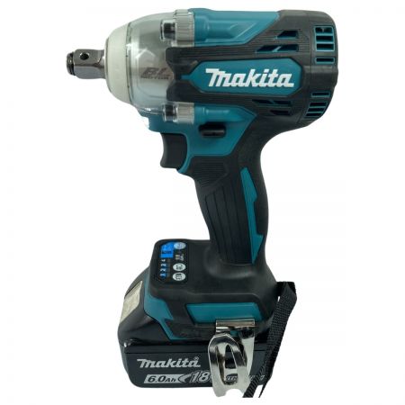  MAKITA マキタ 18V 充電式インパクトレンチ (バッテリ2個・充電器・ケース付)  TW300D ブルー