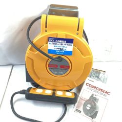 ＊＊ HATAYA ハタヤ 自動巻コードリール コードマック 4口コンセント型 単相100V 10m CDS-101Q オレンジ Aランク