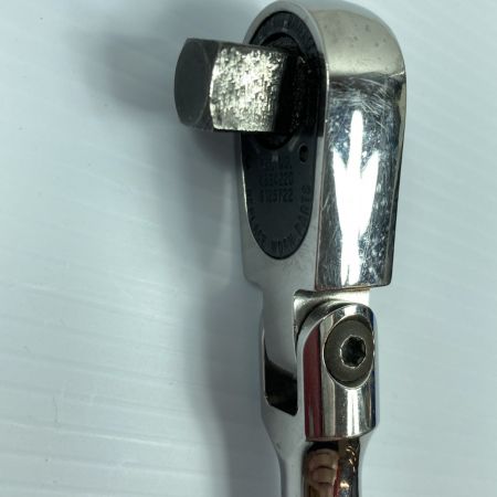  Snap-on スナップオン コンパクトフレックスヘッドラチェト　差込角9.5mm FCF936 シルバー