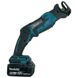 ＊＊ MAKITA マキタ 18V 充電式レシプロソー バッテリ1個付属 ※充電器なし JR184D ブルー Cランク