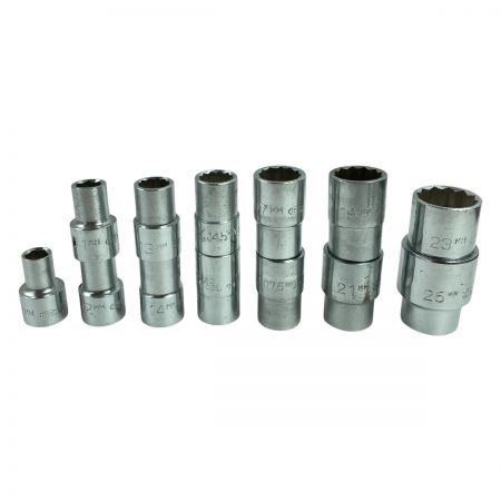  KTC ケーティーシー ソケットレンチセット 12.7sq 17点 ケース付 B313 シルバー