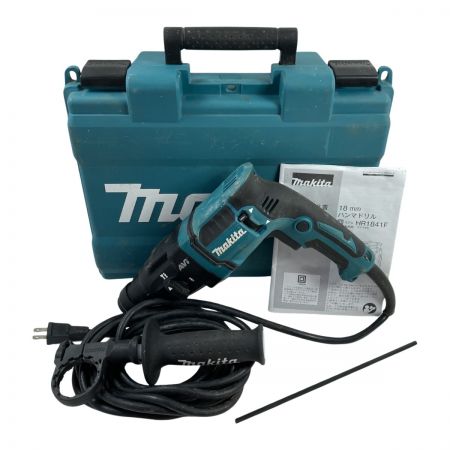  MAKITA マキタ 18mm コード式ハンマドリル SDSプラス ケース付 HR1841F ブルー