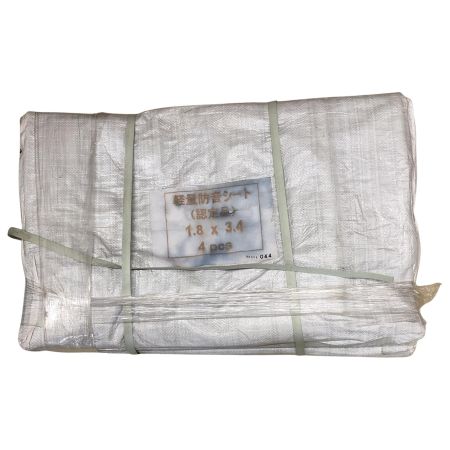 €€  防音シート 1.8×3.4 4pcs ホワイト