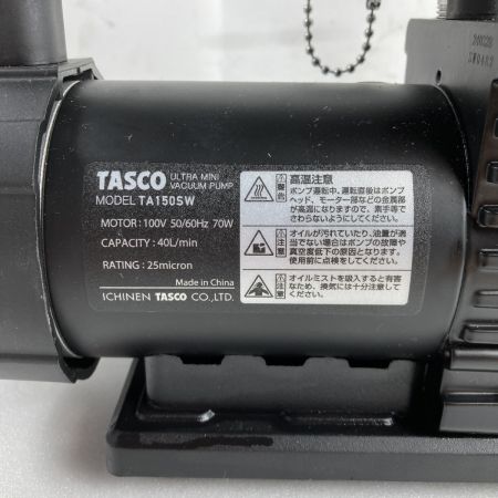  TASCO TASCO 100v 真空ポンプ TA150SW ブラック