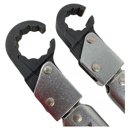  BBKテクノロジーズ ラチェットトルクレンチ 2本セット (1/4 3/8) ケース付 ブラック×シルバー