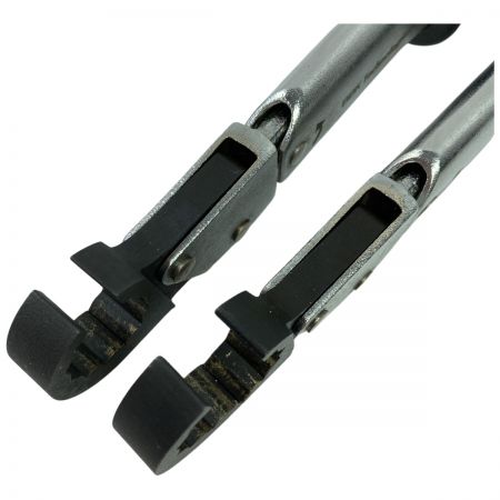  BBKテクノロジーズ ラチェットトルクレンチ 2本セット (1/4 3/8) ケース付 ブラック×シルバー