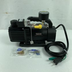 ＊＊ TASCO TASCO 100v デジタルゲージ付き真空ポンプ TA150SW ブラック Bランク