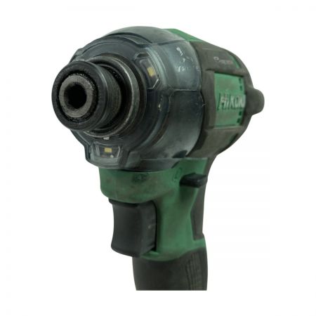  HiKOKI ハイコーキ 18V コードレスインパクトドライバ (バッテリ2個・充電器・ケース付） WH18DC グリーン