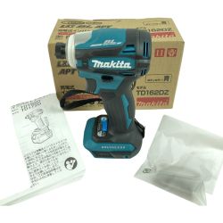 ＊＊ MAKITA マキタ 14.4V 充電式インパクトドライバ 本体のみ ※バッテリ・充電器なし TD162D ブルー Sランク