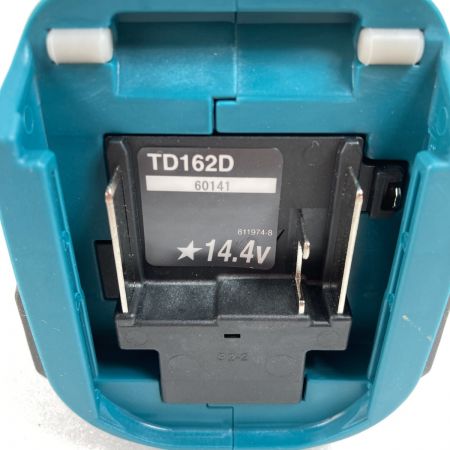  MAKITA マキタ 14.4V 充電式インパクトドライバ 本体のみ ※バッテリ・充電器なし TD162D ブルー