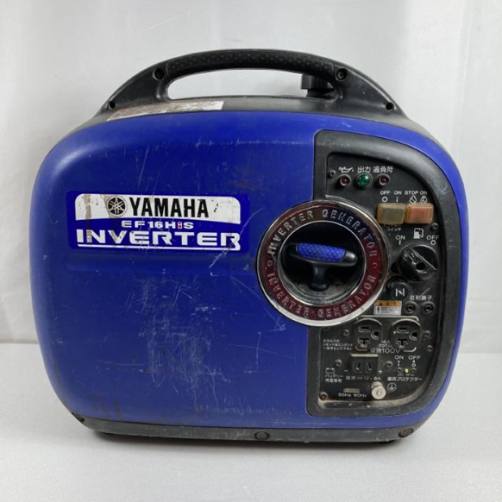 YAMAHA ヤマハ YAMAHA 4サイクル 100v 1.6kVA インバーター発電機 EF1600iS/EF16HiS  ブルー｜中古｜なんでもリサイクルビッグバン