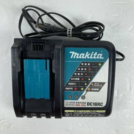 MAKITA マキタ 18V 充電式インパクトドライバ (バッテリ2個・充電器・ケース付） TD171 ブルー