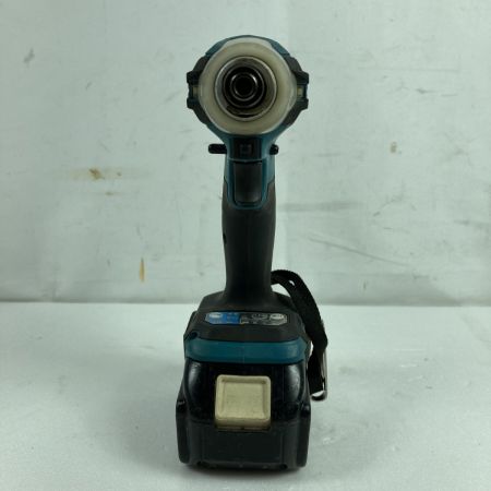  MAKITA マキタ 18V 充電式インパクトドライバ (バッテリ2個・充電器・ケース付） TD171 ブルー