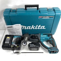 ＊＊ MAKITA マキタ 18V 20mm SDSプラス 充電式ハンマドリル バッテリ1個・充電器・ケース付 HR202D ブルー Bランク
