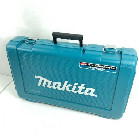  MAKITA マキタ 18V 20mm SDSプラス 充電式ハンマドリル バッテリ1個・充電器・ケース付 HR202D ブルー