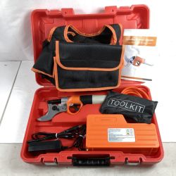 ＊＊ 藤原電動 36V 電動電動剪定はさみ バッテリ・ケース付 レッド Sランク