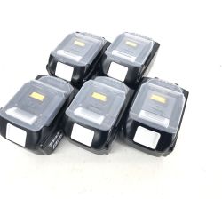 ДД MAKITA マキタ  バッテリー   未使用品(S) 本体のみ 18v/6.0Ah ５個セット BL1860B ブラック Sランク