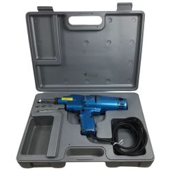 ＊＊ LOBSTER ロブスター 電気リベッター ケース付 ER-300N ブルー Bランク