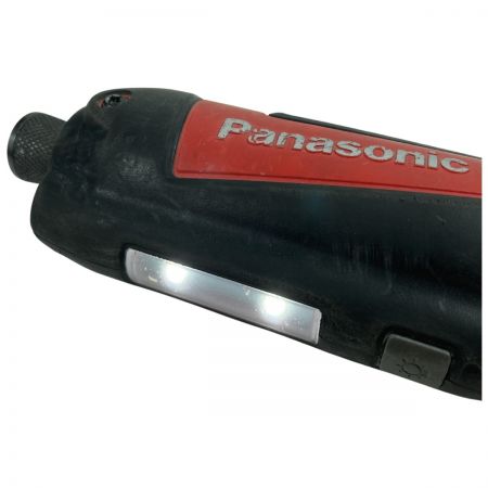  Panasonic パナソニック 7.2V 充電スティックインパクトドライバ (バッテリ2個・充電器・ケース付） EZ7521LA2S-R レッド×ブラック