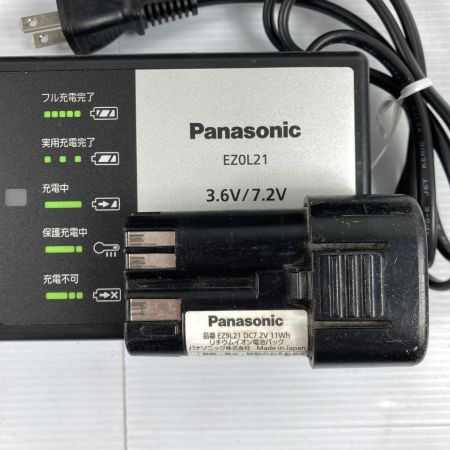  Panasonic パナソニック 7.2v スティックインパクトドライバー EZ7521 ブラック