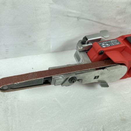  KYOCERA キョウセラ 10.8V 充電式やすり バッテリ1個・充電器・エンドレスベルトセット BBY-1110L2 レッド