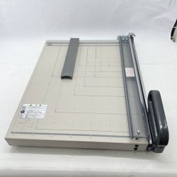 〇〇 UCHIDA ペーパーカッター A3 セイフティＮＳ 1-113-0221 ライトグレー 未使用品 Sランク