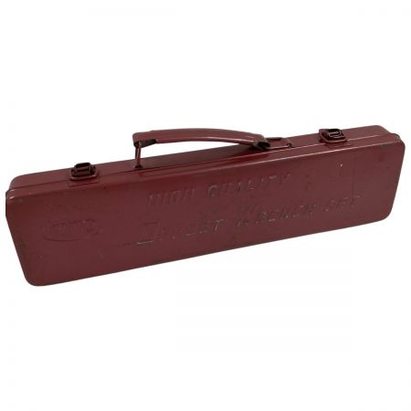  KTC ケーティーシー メガネレンチセット 6本組 ケース付 シルバー