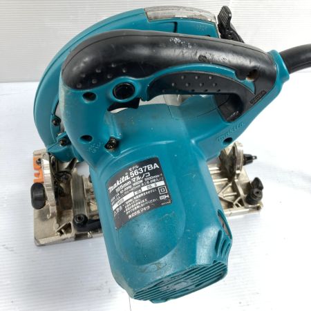  MAKITA マキタ 165mm コード式マルノコ 本体のみ 5637BA ブルー