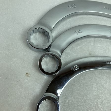  nepros KTC ハーフムーンレンチ NMH1417/NMH1315/NMH1618 3本セット