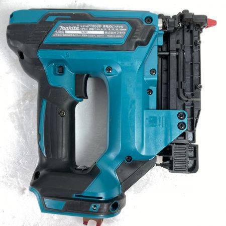  MAKITA マキタ 18V 15~35mm 充電式ピンタッカ ケース付 ※バッテリ・充電器なし PT353DZK ブルー