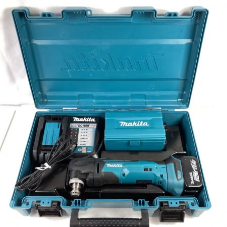  MAKITA マキタ 14.4V 充電式マルチツール (バッテリ1個・充電器・ケース・先端工具付属） TM41D ブルー