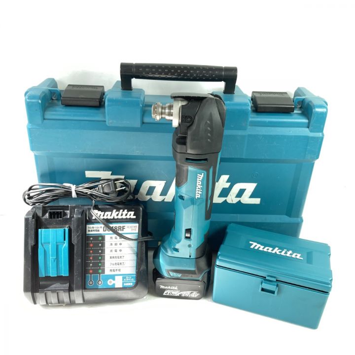 MAKITA マキタ 14.4V 充電式マルチツール (バッテリ1個・充電器・ケース・先端工具付属） TM41D  ブルー｜中古｜なんでもリサイクルビッグバン