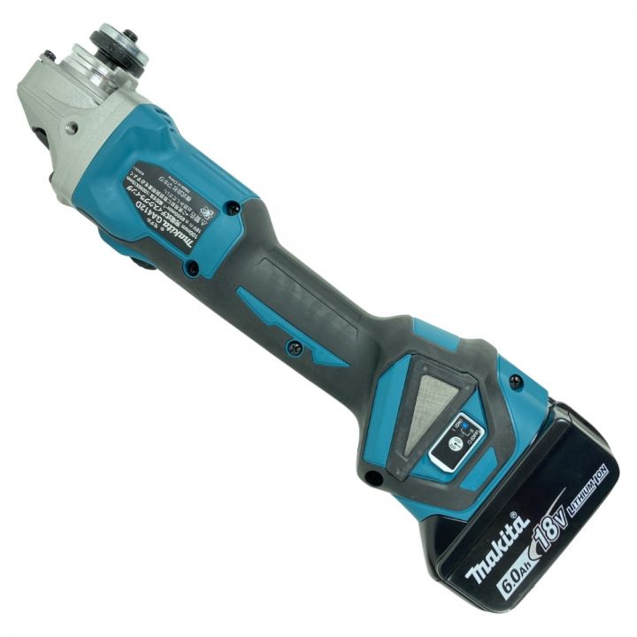 MAKITA マキタ 18V 100mm 充電式ディスクグラインダ (バッテリ1個 